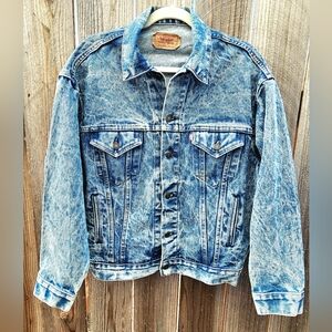 Levi's Men's Vintage Acid Wash Denim Jacket Size M